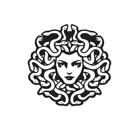 medusa head logo.